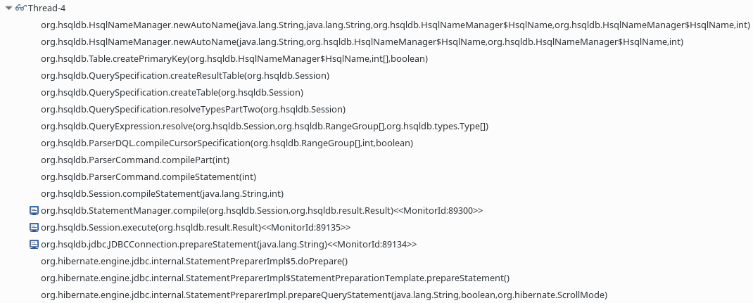 race condition at org.hsqldb.HsqlNameManager.sysNumber, reading thread